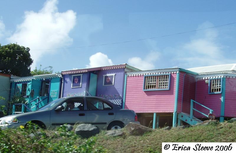 Houses on St Maarten