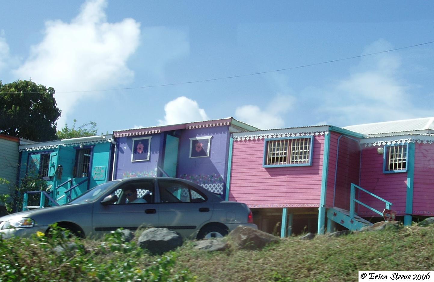 Houses on St Maarten