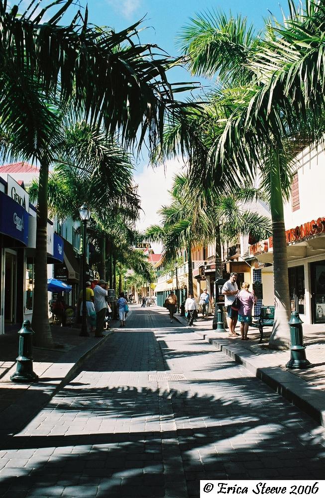 St Maarten's shopping district