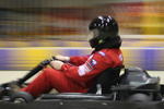 Ed  driving at Chicago Indoor Racing