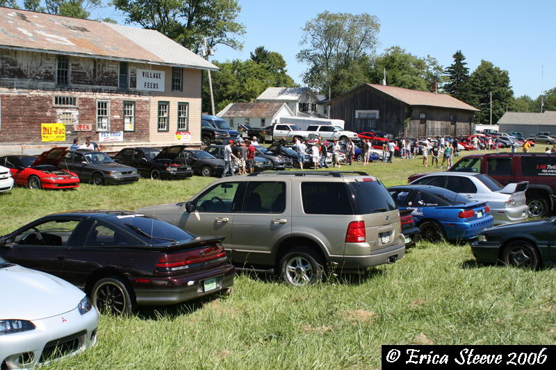 good turnout for the car show