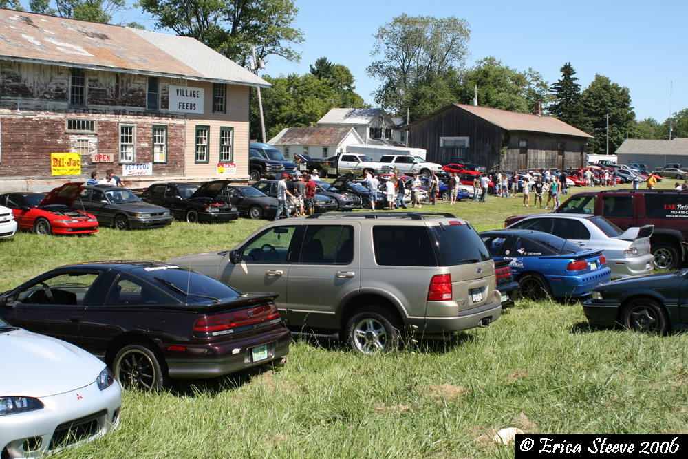 good turnout for the car show