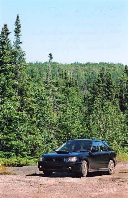 WRX at Sleeping Giant Provincial Park