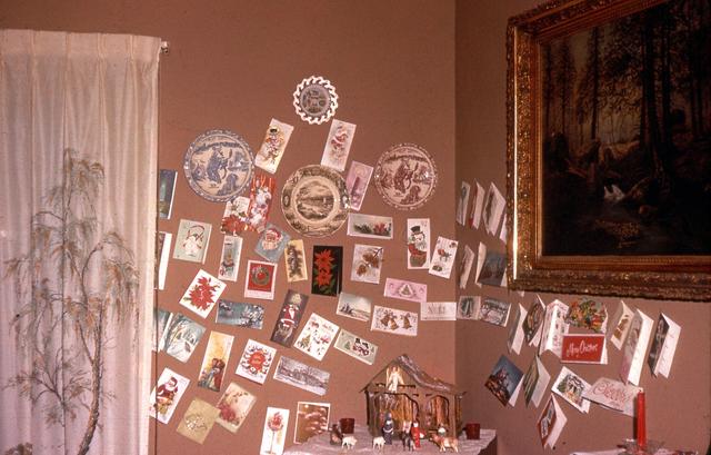1960, 12: Nativity Scene and cards