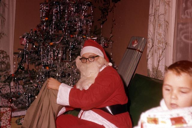 1960, 12: Nick Simpson as Santa