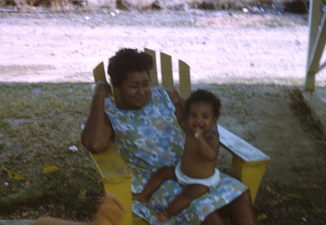 1967, 01, 03:  unknown woman and baby