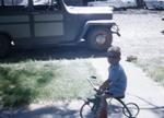 1958: boy on tricycle