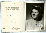 1964:  Wilbur High School Prom, Janice
