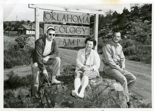 Dad -Oaklahoma Geology Camp