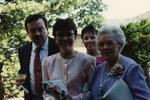 Hal, Sue, Erica, and Grandma at Jill's wedding